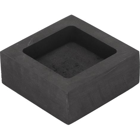 Moule en Graphite Professionnel Quadratique pour Affinage et Coulée de Lingots, Idéal Or Argent Laiton Cuivre, Moule de Fusion en Graphite (1/5)