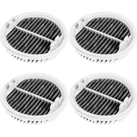 Lot de 4 filtres HEPA de rechange pour aspirateur à main intelligent sans fil Xiaomi Roidmi F8 - Filtres HEPA efficaces - Pièces détachées Xcqlx01Rm (1/5)
