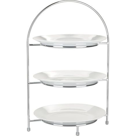 APS Serviergestell, chrom, Höhe: 440 mm, Länge: 290 mm, Breite: 200 mm