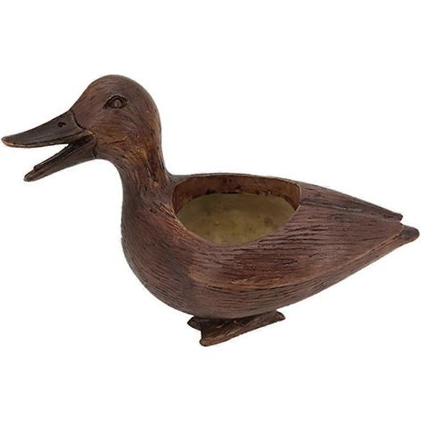 Pots de fleurs en forme de canard mignon, pots pour plantes succulentes, pots de jardin décoratifs