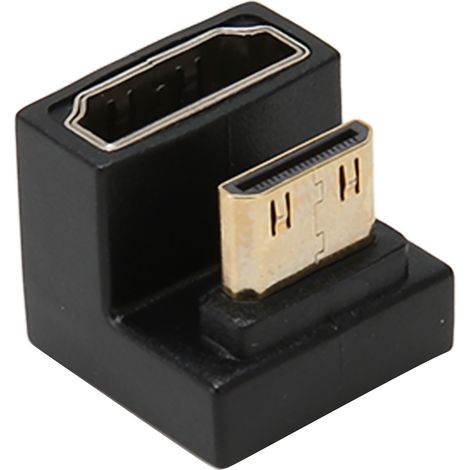 Adaptateur Mini HDMI vers HDMI 180° Mâle-Femelle 8K 60Hz 48Gbps Convertisseur HD pour PC TV Vidéoprojecteur (1/5)