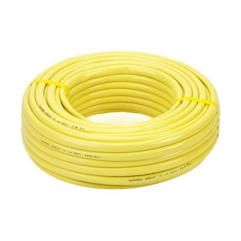 MANGUERA 3 CAPAS AGROFLEX PLUS AMARILLA CON ACCESORIOS Ø 15 MM 20 M - 4343