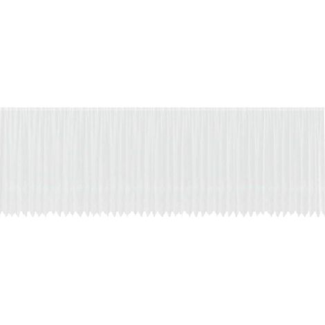 Rideaux avec des rideaux Blanc 500x100cm Polyester CFW81668 (1/5)