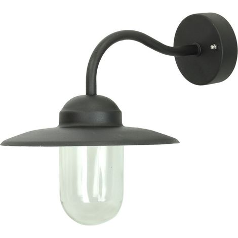 Nordlux Luxembourg aplique de pared negro 27,5 cm