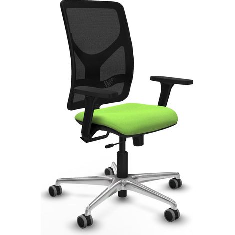 Chaise de bureau piqueras y crespo Motilla noir accoudoirs ajustables (1/2)