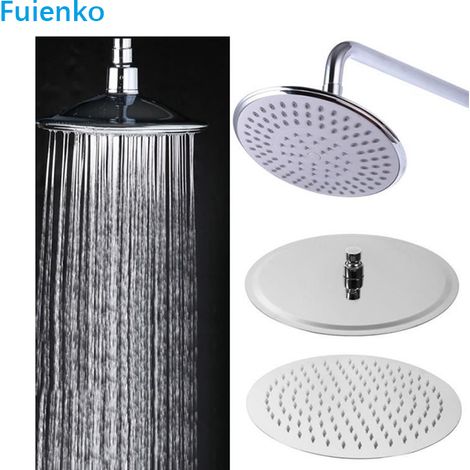 Pommeau de douche à effet pluie en acier inoxydable AISI304-30 cm (1/4)