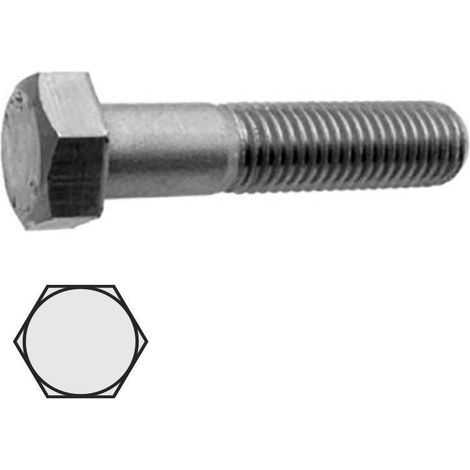 tornillo cabeza hexagonal. zincado. calidad 8.8 metrica m-10 largo 120mm
