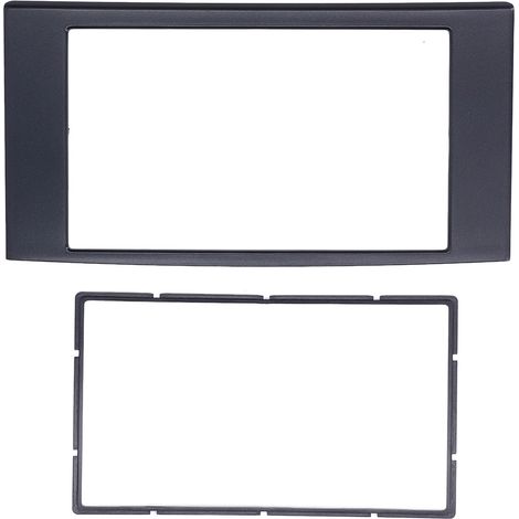 Cadre de panneau de mise à niveau audio/vidéo pour lecteurs CD/DVD de voiture, compatible avec Toyota Reiz/Mark X 2009, 2DIN. (1/5)