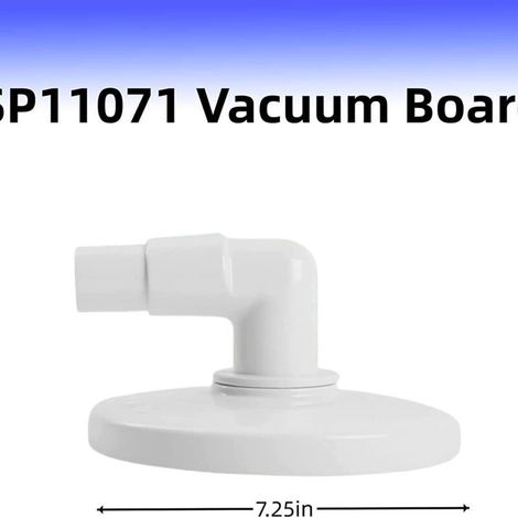 SP11071 Pièces de rechange pour accessoires de piscine : coude à 90° pour skimmer et plaque d'aspiration