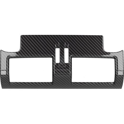 Modification de voiture : Cadre de ventilation arrière pour Land Rover Defender 2020-2021 avec texture fibre de carbone. (1/5)