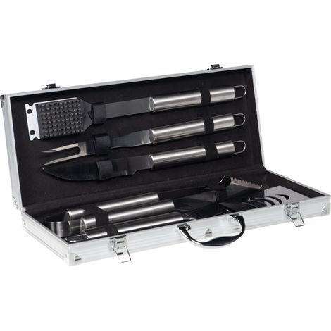 Table Passion - Valisette 5 pièces barbecue silver (1/2)