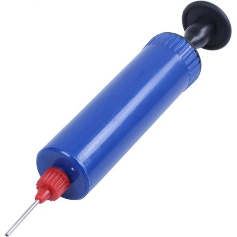 Pompe à main pour ballon de football gonflable avec aiguille bleue (1/5)
