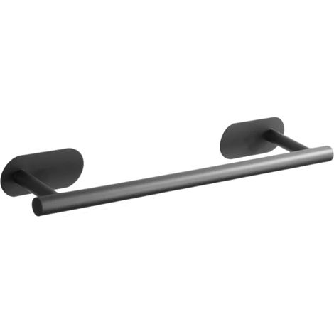 Porte-Serviettes – 1 Pièce – Noir – Minimaliste – Design Épuré – Moderne – Fonctionnel (1/5)