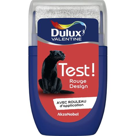 Testeur couleur Rouge Design 30 mL - Peinture Dulux Valentine