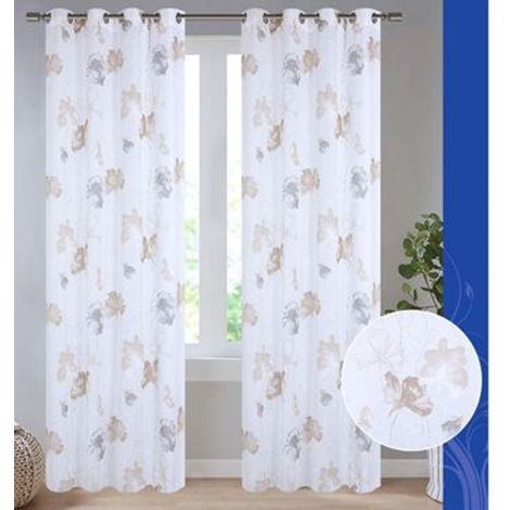 Tend Tullia Pannello Singolo With 8 Borchie Porta Canafe Bastone 140x280 Cm (1/2)