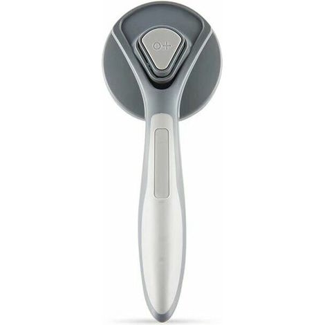 Brosse pour Chiens et Chats, Autonettoyante pour Poils pour Chiens de Petite, Conception Ergonomique Ne grattera pas la peau-Gris (1/5)