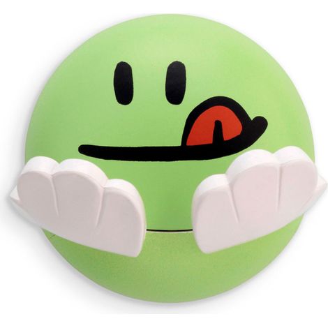 Cintre adhésif pour enfants avec motif visage vert INOFIX 2180-5-000 (1/2)