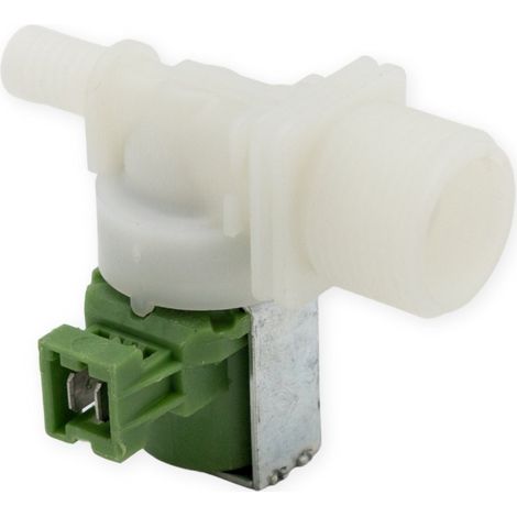 Ersatzteil - Electrovanne 1 voie 180° -  - ZANUSSI, ELECTROLUX, ARTHUR MARTIN ELECTROLUX, ZANKER, FAURE, AEG, OCEAN, INDESIT, ARTHUR MARTIN, SMEG, BRANDT, JUNO, REX (1/2)