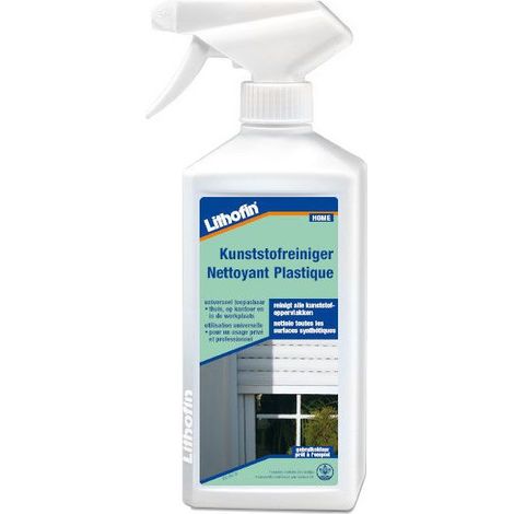 Nettoyant Plastique - Nettoyant alcalin pour surfaces synthétiques - Lithofin