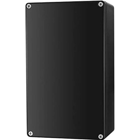 Boîte De Raccordement Électrique Extérieure Étanche IP65 - Boîte De Jonction Plastique Pour Câbles - Noir - 200 x 120 x 75 mm (1/4)