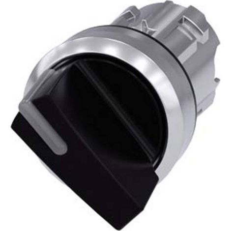 Selettore illuminabile rotondo siemens 22mm argento - 3su10522bf100aa0 (1/3)