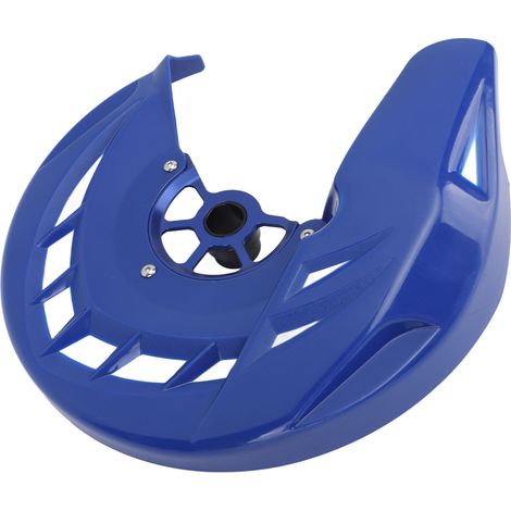 Vorderradbremsscheiben-Schutzblech, 22 mm Achsdurchmesser, kompatibel mit 125-530 SX SX-F SX-F Factory Edition, blauer Schutz für Offroad-Motorräder. (1/5)