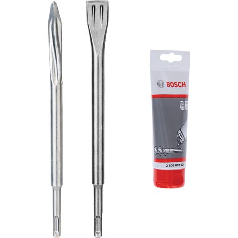 Outil pour gros œuvre Bosch set 2 pièces haute durabilité graisse