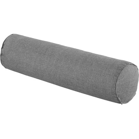 Coussin repose-pieds cylindrique Holibanna 15 x 60 cm, en coton (1/5)