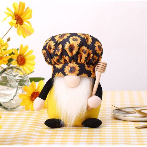 Nain Décor Maison - Nain En Peluche Sans Visage - Décoration Intérieure Pour Salon Chambre Bureau - Lot De 1 Pièce