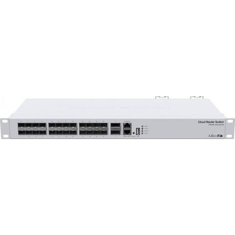 Switch Mikrotik CRS326-24S+2Q+RM 25 broches administrable Fast/10G (1/2)