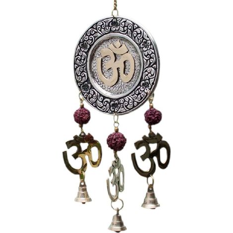 Mobile avec Clochettes et graines de Rudraksha 26.5 cm (1/2)