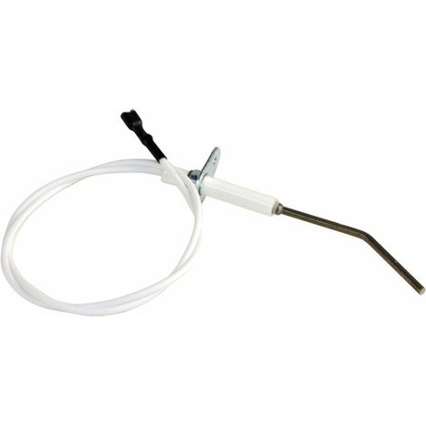 Diff – Sonde d'ionisation 90 coudée-câblée – Compatible De Dietrich Chappée – Installation par professionnel recommandée
