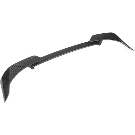 Aileron de coffre arrière en 3 parties, style fibre de carbone brillante, pour Mustang Mach-E GT 2021+