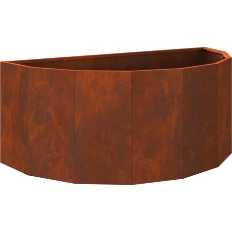Maison Exclusive - Fioriera Ruggine 90 x 45 x 35 cm