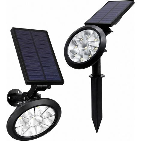 Lanterne solaire LED RGBW, lampe de jardin à couleurs changeantes, lampe décorative d'extérieur (1/4)