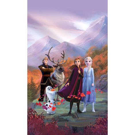 Rideau occultant Disney La Reine des Neiges 2 - modèle dans la forêt 140x245 (1/3)
