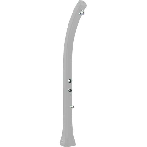 Doccia Solare da Giardino 28L Miscelatore Temporizzato e Lavapiedi Arkema Happy Beach Bianco (1/5)