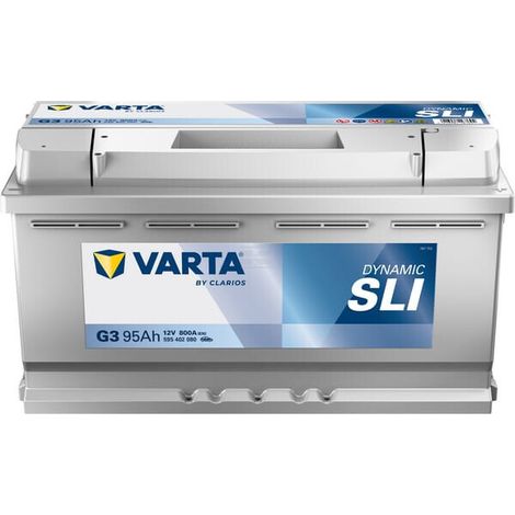 'BATTERIA PER AUTO ''VARTA BLUE'' ''G3'' - 95 Ah dx / mm 353 x 175 x 190' G3 - 95 Ah dx / mm 353 x 175 x 190 (1/5)