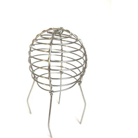 2 Pack - Gutter Pipe Leaf Wire Balloon 63-75mm - Galvanised