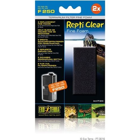 Exo Terra Carti Clear Foamex Fino F250