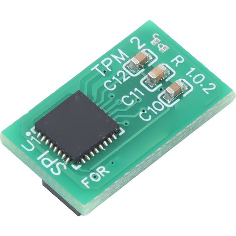 Module TPM 2.0 14 Broches SPI Carte de Sécurité Chiffrement à Distance pour Carte Mère Gigabyte (1/5)