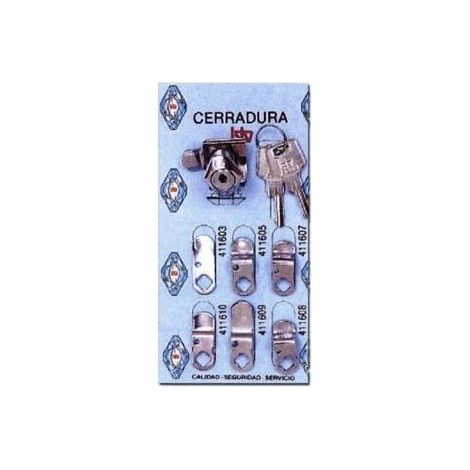 Cerradura Buzon 60011 Cromo Cartero Btv (1/3)