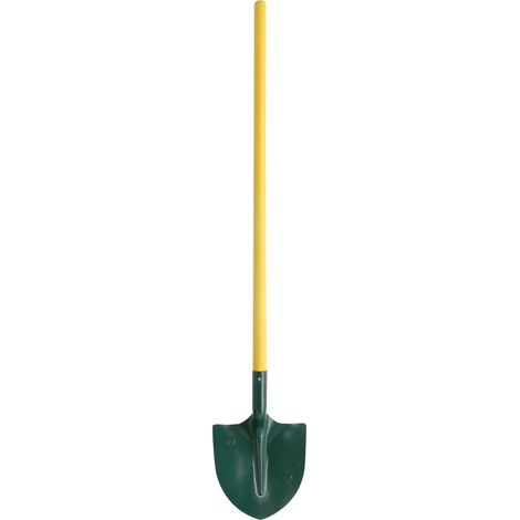 Pelle ronde tôle 27 cm manche Compositube 117 cm - Leborgne