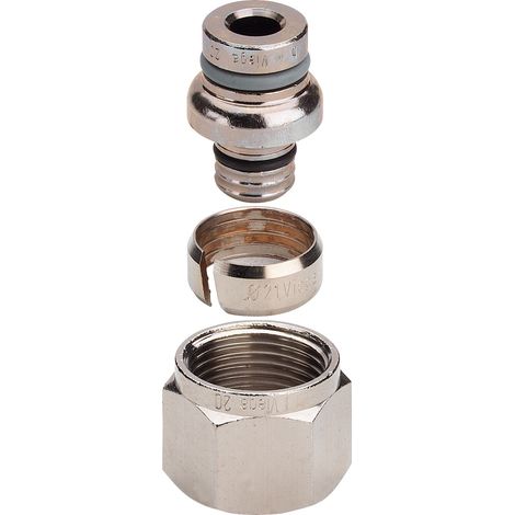 Viega vis match0 495442 16 mm, bronze nickelé mat