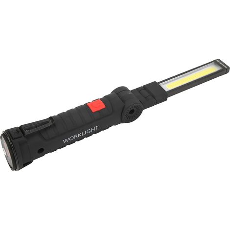 Lampe de charge Multifonction Lampe de lampe de poche Multifonction Lampe de travail multifonctionnelle COB pliable USB Chargement en plein air (1/5)