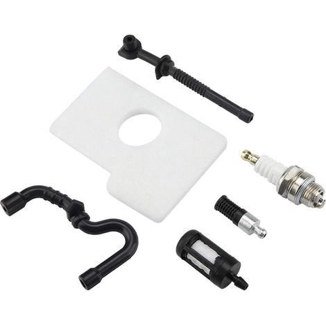 Aufee Kit de Filtre à air et de Bougie d'allumage pour Stihl 017 018 MS170 MS180 Tronçonneuse, Kit de Filtre à air et de Bougie d'allumage pour Stihl 017 018 MS170 MS180 Tondeuse à Gazon (1/5)