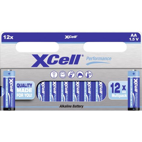 XCell Pile LR6 (AA) alcaline(s) 1.5 V 12 pc(s) Y606553