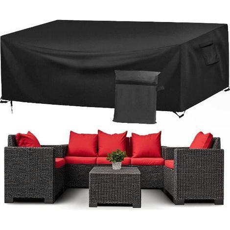 Housse De Canapé D'extérieur Imperméable Et Résistante Au Vent For Canapé De Terrasse, Banc De Jardin Et Meubles De Jardin(Tissu Oxford 210d,250 200 80cm)