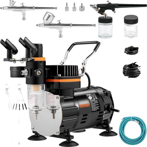 Kit de pistolet à air, double action, 120W (1/5)