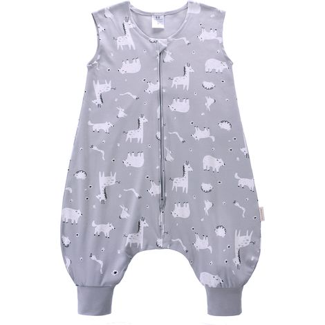 Sac De Sommeil Bébé - Sans Manches - Ouverture Entre Les Jambes - En Coton - Pour Enfants 2-3 Ans - 1 Pièce (1/5)